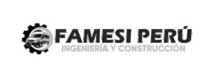 Logo Famesi Perú en gris